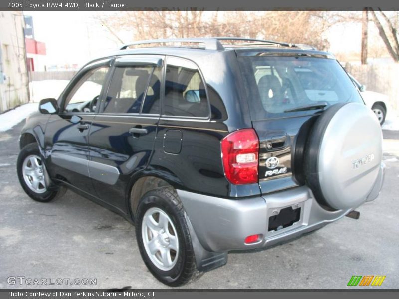 Black / Taupe 2005 Toyota RAV4 4WD