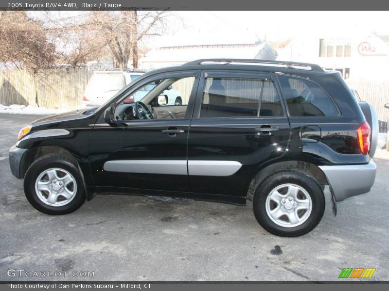 Black / Taupe 2005 Toyota RAV4 4WD