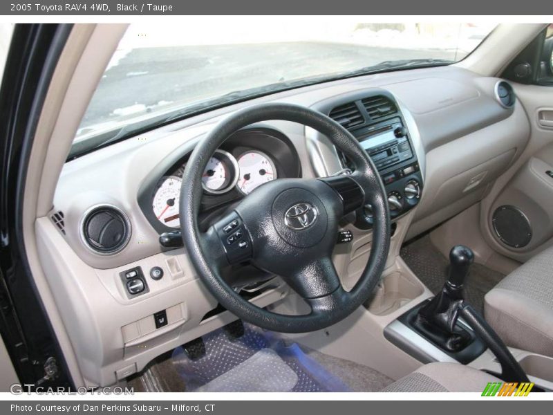 Black / Taupe 2005 Toyota RAV4 4WD