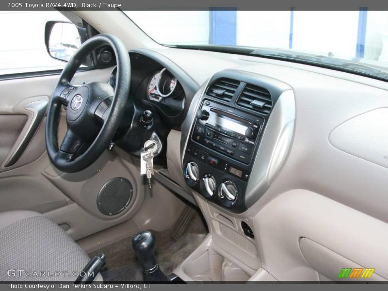 Black / Taupe 2005 Toyota RAV4 4WD