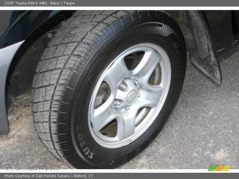 Black / Taupe 2005 Toyota RAV4 4WD