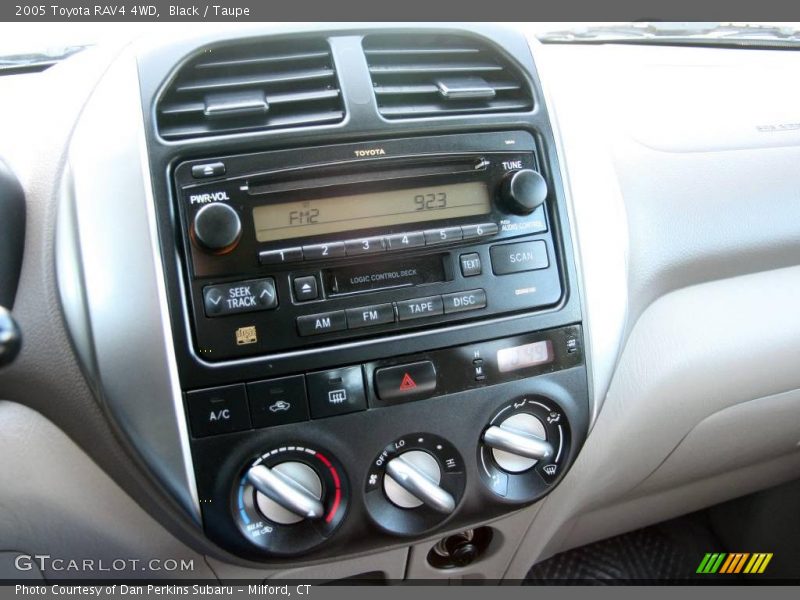 Black / Taupe 2005 Toyota RAV4 4WD