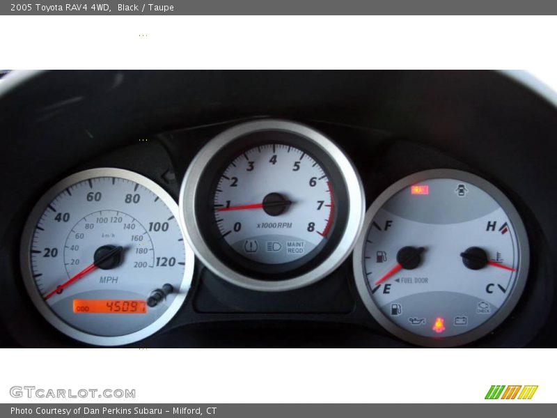 Black / Taupe 2005 Toyota RAV4 4WD
