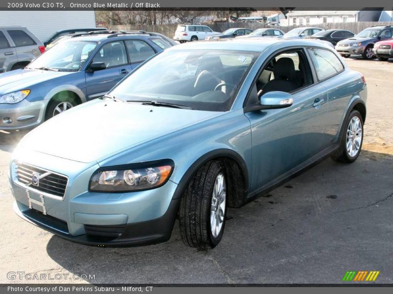 Orinoco Blue Metallic / Off Black 2009 Volvo C30 T5