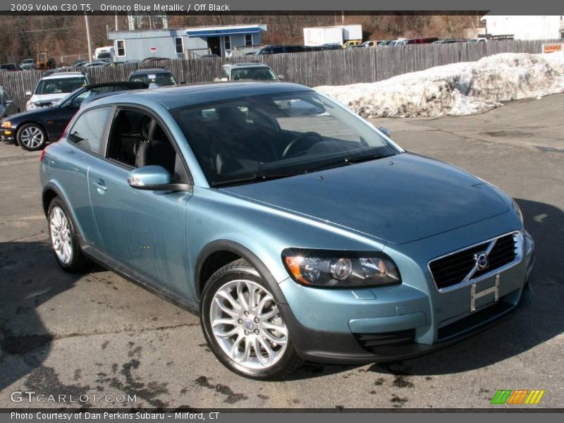 Orinoco Blue Metallic / Off Black 2009 Volvo C30 T5