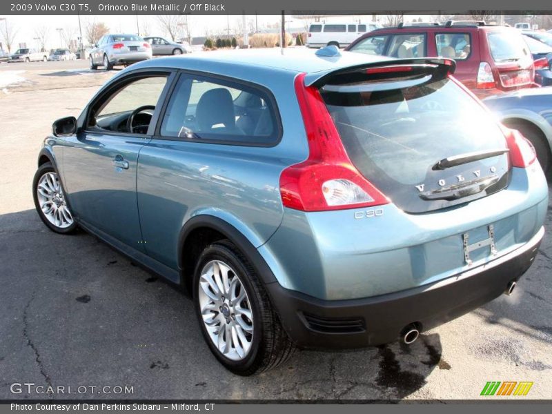 Orinoco Blue Metallic / Off Black 2009 Volvo C30 T5