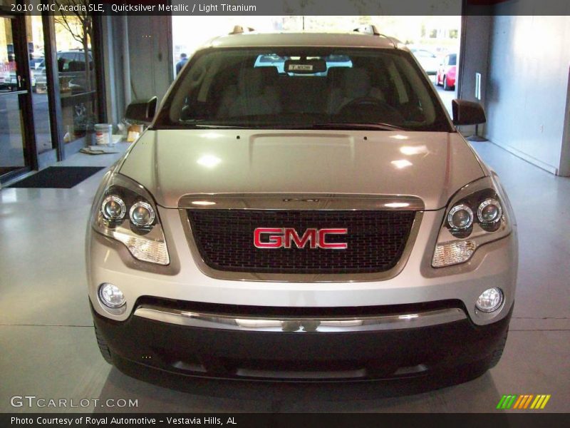 Quicksilver Metallic / Light Titanium 2010 GMC Acadia SLE