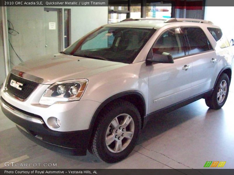 Quicksilver Metallic / Light Titanium 2010 GMC Acadia SLE