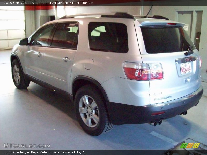 Quicksilver Metallic / Light Titanium 2010 GMC Acadia SLE