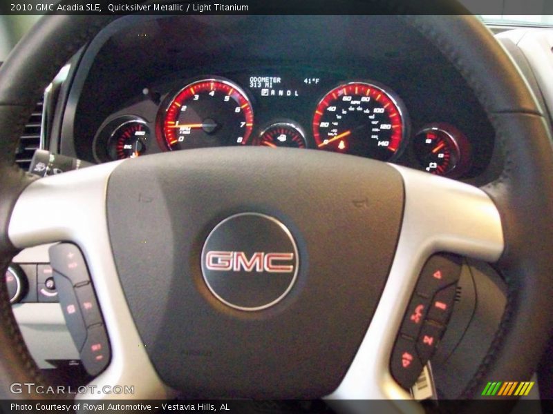 Quicksilver Metallic / Light Titanium 2010 GMC Acadia SLE