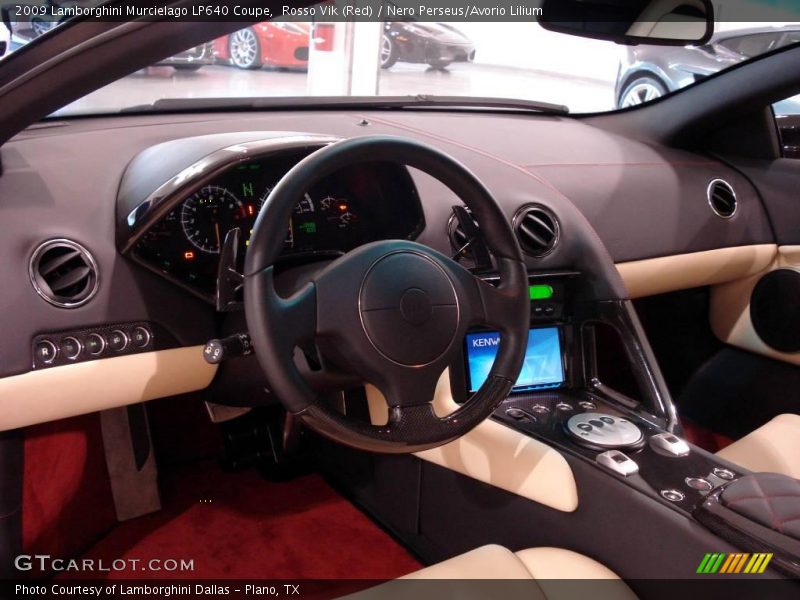 Dashboard of 2009 Murcielago LP640 Coupe