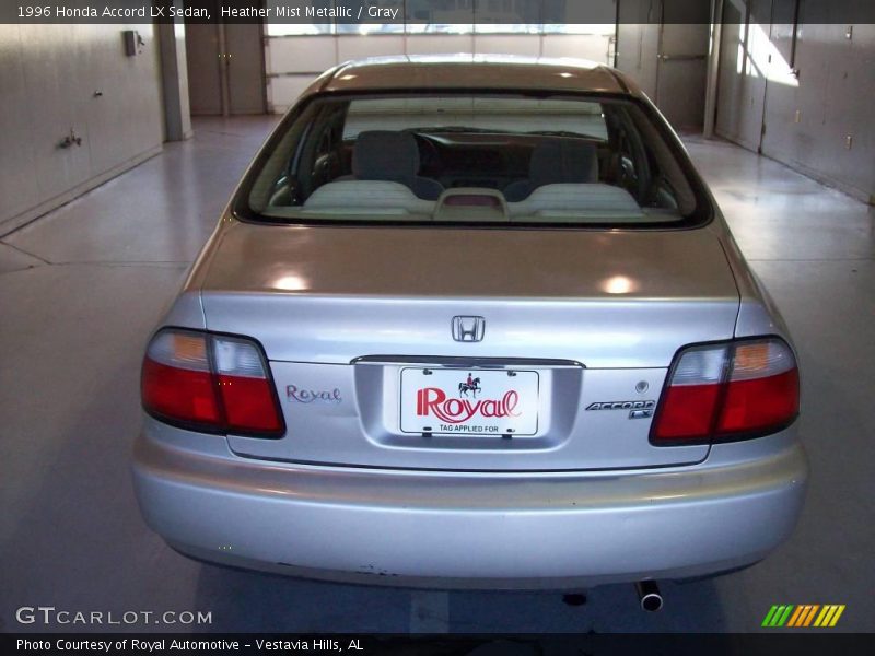 Heather Mist Metallic / Gray 1996 Honda Accord LX Sedan