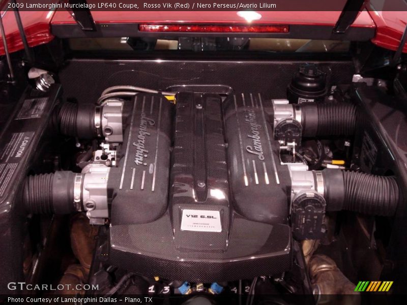  2009 Murcielago LP640 Coupe Engine - 6.5 Liter DOHC 48-Valve VVT V12