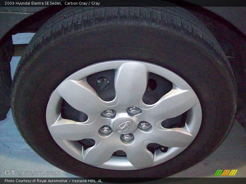 Carbon Gray / Gray 2009 Hyundai Elantra SE Sedan