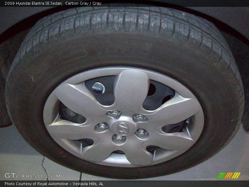 Carbon Gray / Gray 2009 Hyundai Elantra SE Sedan