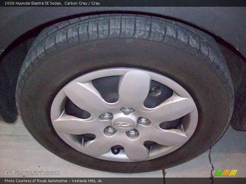 Carbon Gray / Gray 2009 Hyundai Elantra SE Sedan