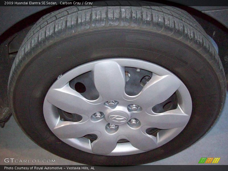 Carbon Gray / Gray 2009 Hyundai Elantra SE Sedan