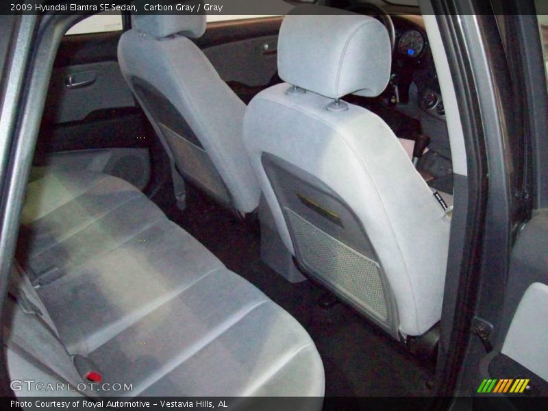 Carbon Gray / Gray 2009 Hyundai Elantra SE Sedan