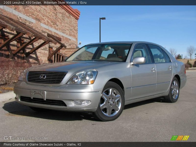 Millenium Silver Metallic / Ecru 2003 Lexus LS 430 Sedan