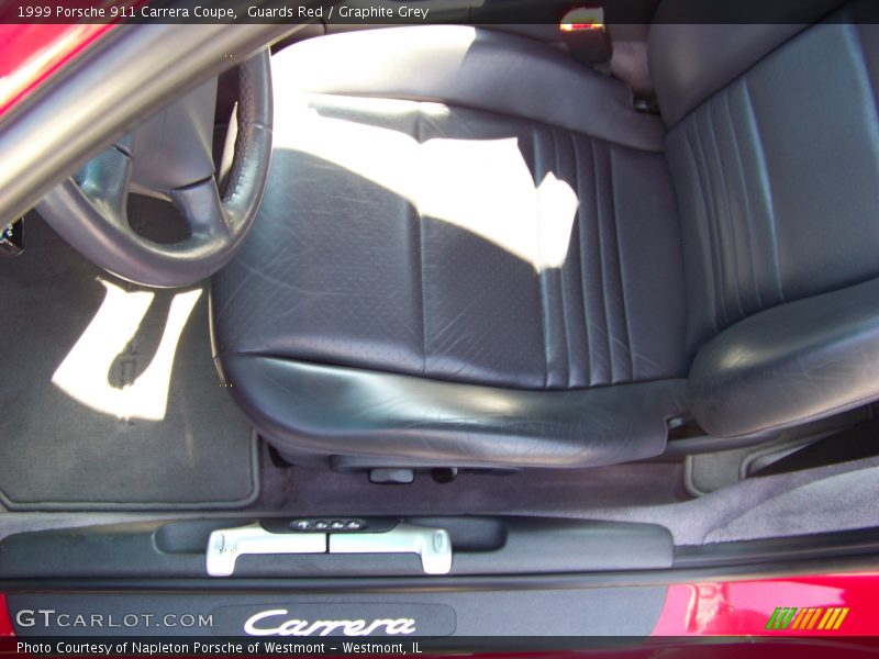 Guards Red / Graphite Grey 1999 Porsche 911 Carrera Coupe
