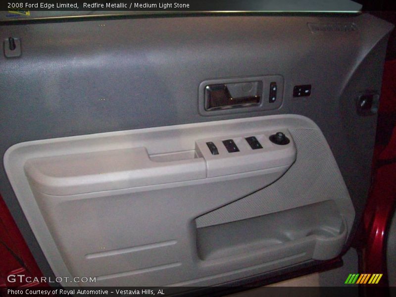 Redfire Metallic / Medium Light Stone 2008 Ford Edge Limited