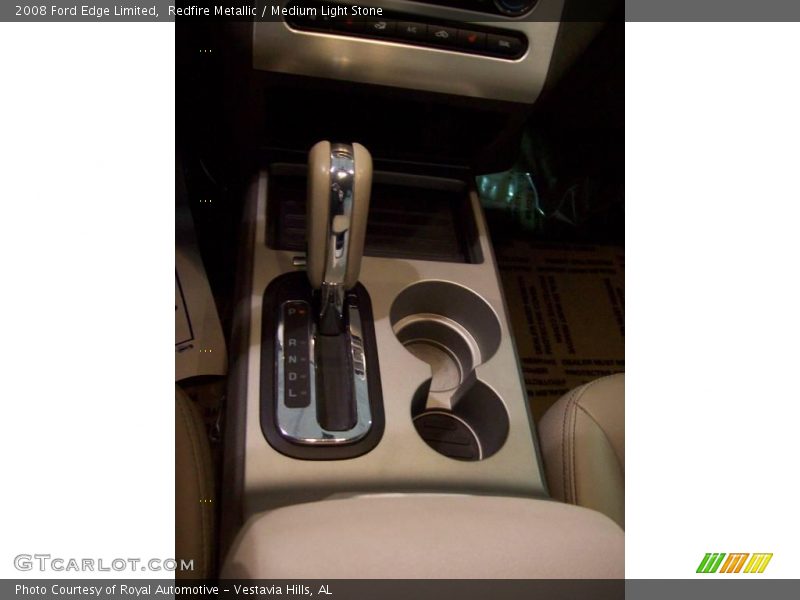 Redfire Metallic / Medium Light Stone 2008 Ford Edge Limited