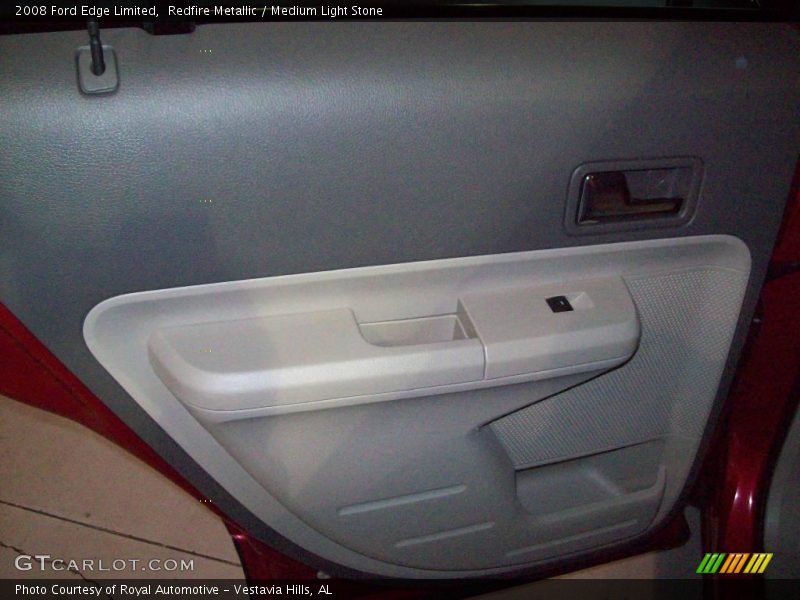 Redfire Metallic / Medium Light Stone 2008 Ford Edge Limited