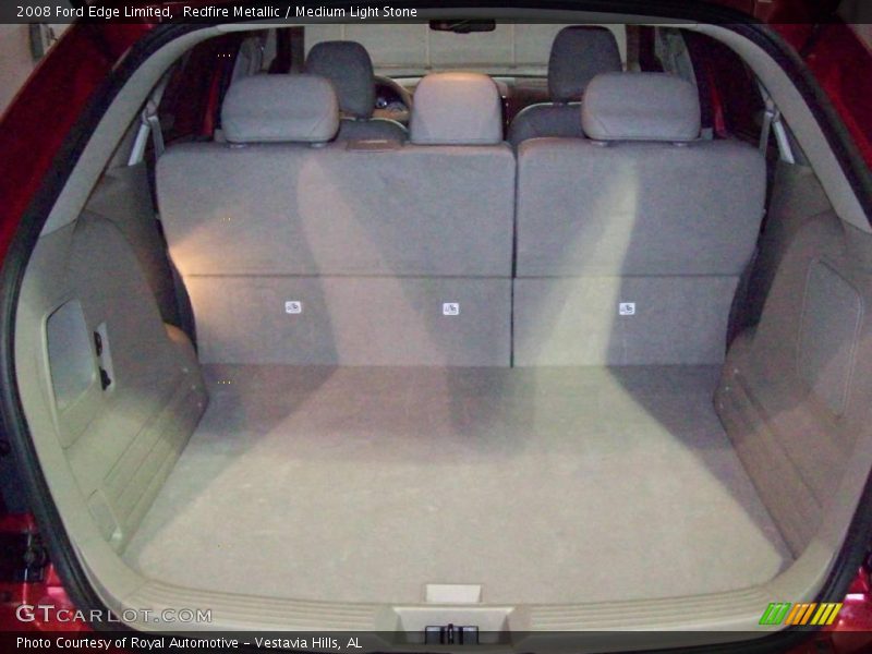 Redfire Metallic / Medium Light Stone 2008 Ford Edge Limited