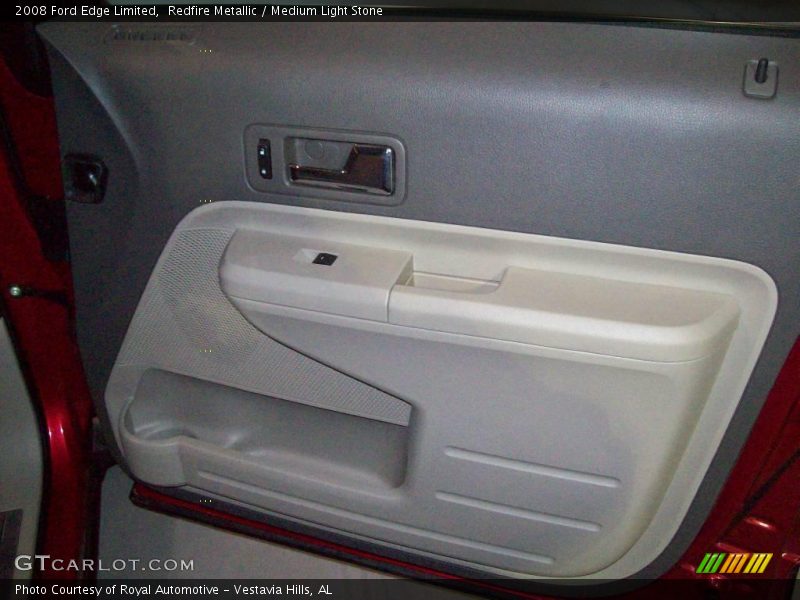 Redfire Metallic / Medium Light Stone 2008 Ford Edge Limited