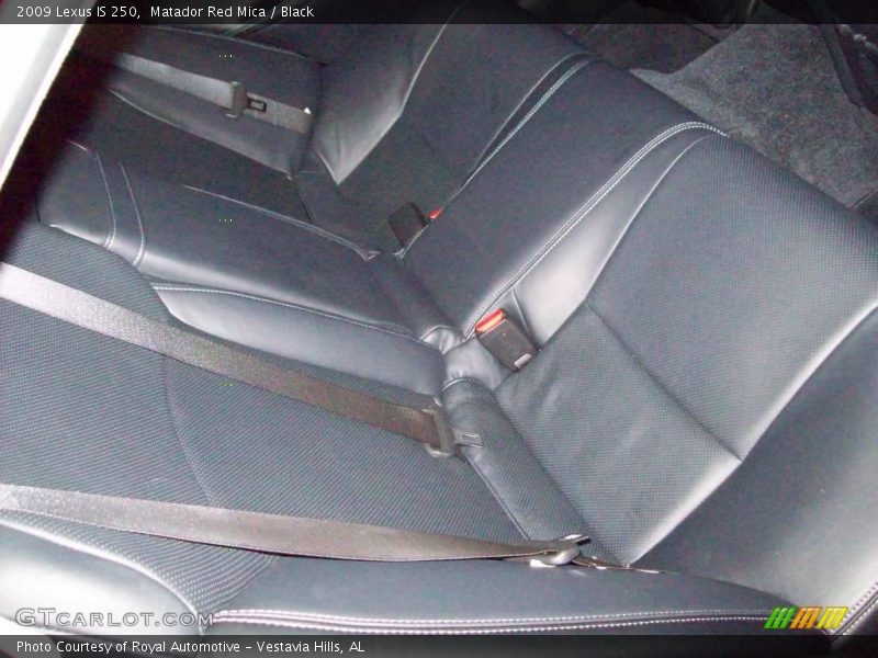 Matador Red Mica / Black 2009 Lexus IS 250