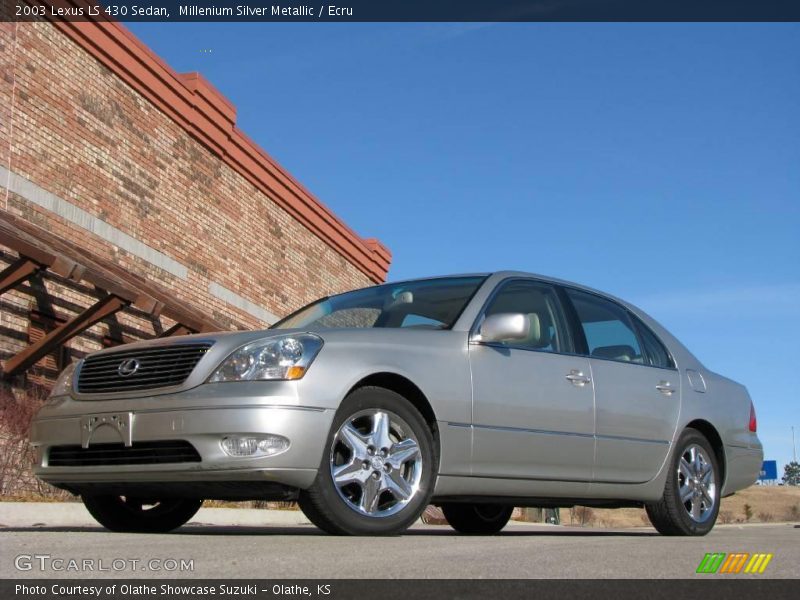 Millenium Silver Metallic / Ecru 2003 Lexus LS 430 Sedan