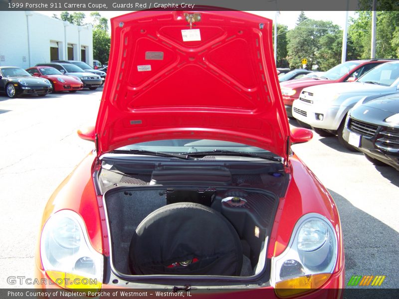 Guards Red / Graphite Grey 1999 Porsche 911 Carrera Coupe