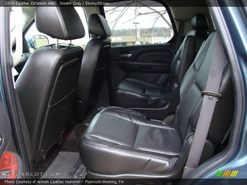 Stealth Gray / Ebony/Ebony 2009 Cadillac Escalade AWD