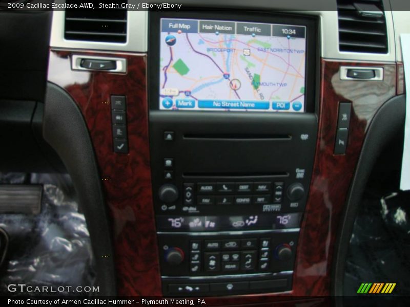 Stealth Gray / Ebony/Ebony 2009 Cadillac Escalade AWD