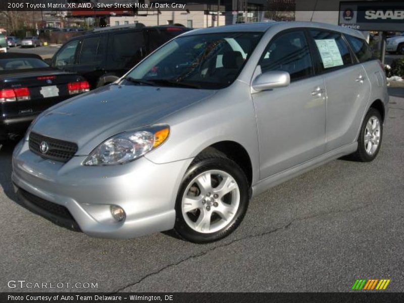 Silver Streak Mica / Dark Gray 2006 Toyota Matrix XR AWD