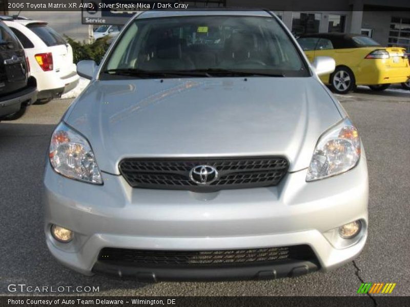 Silver Streak Mica / Dark Gray 2006 Toyota Matrix XR AWD