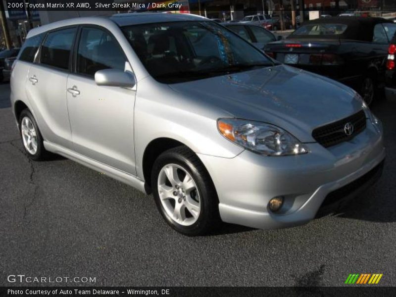 Silver Streak Mica / Dark Gray 2006 Toyota Matrix XR AWD