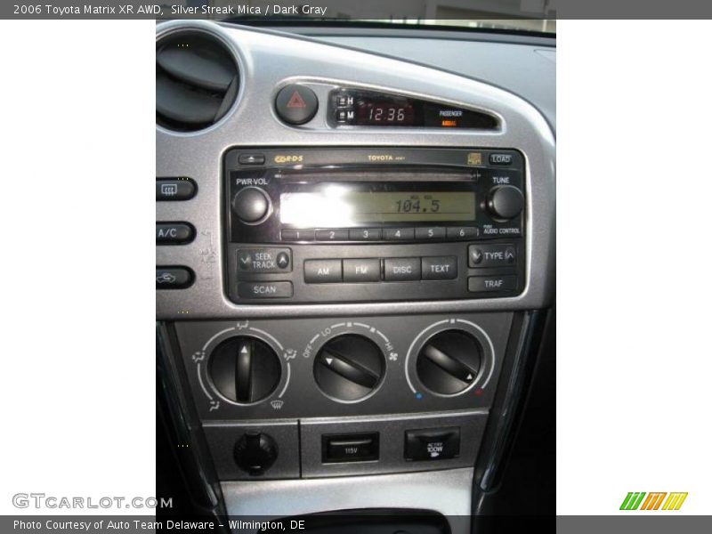 Silver Streak Mica / Dark Gray 2006 Toyota Matrix XR AWD