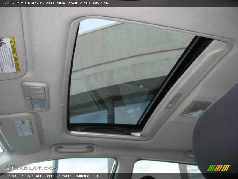 Silver Streak Mica / Dark Gray 2006 Toyota Matrix XR AWD