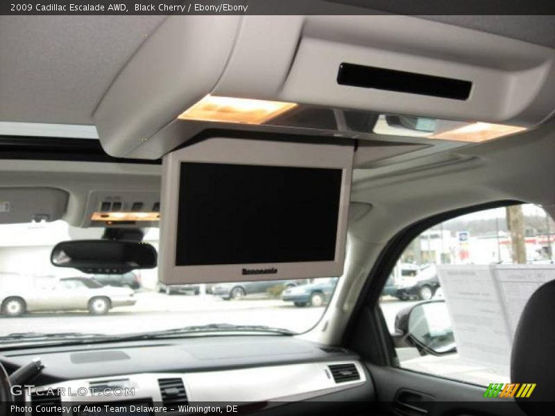 Black Cherry / Ebony/Ebony 2009 Cadillac Escalade AWD