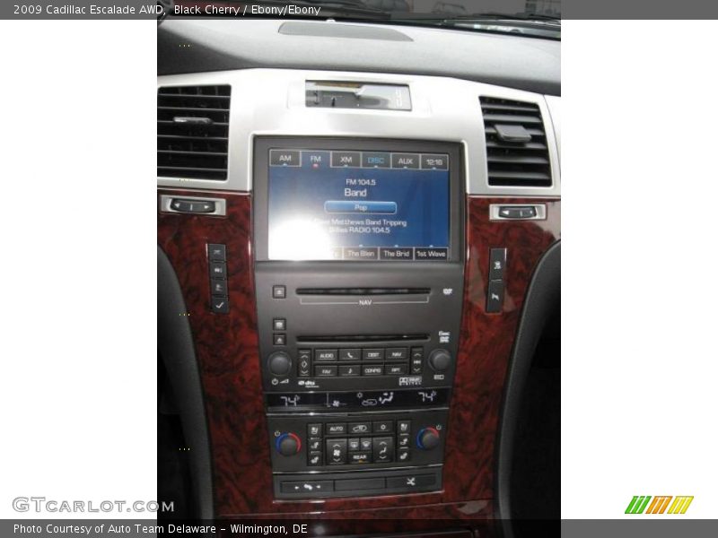 Black Cherry / Ebony/Ebony 2009 Cadillac Escalade AWD