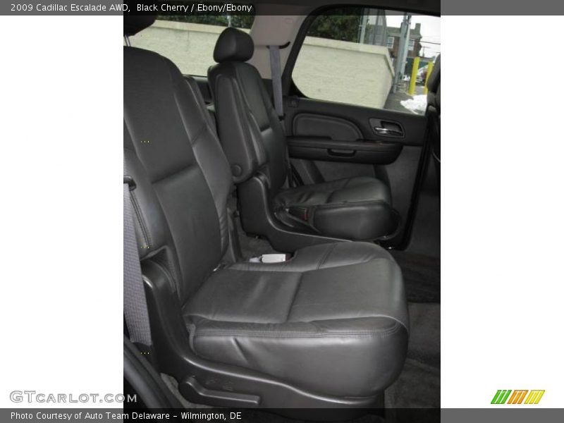 Black Cherry / Ebony/Ebony 2009 Cadillac Escalade AWD