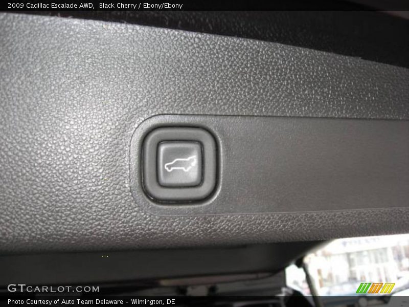 Black Cherry / Ebony/Ebony 2009 Cadillac Escalade AWD