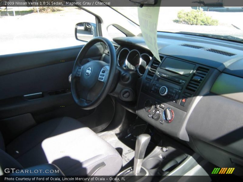 Magnetic Gray / Charcoal 2009 Nissan Versa 1.8 SL Sedan