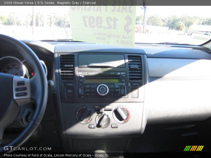 Magnetic Gray / Charcoal 2009 Nissan Versa 1.8 SL Sedan