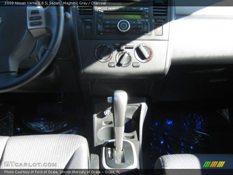 Magnetic Gray / Charcoal 2009 Nissan Versa 1.8 SL Sedan