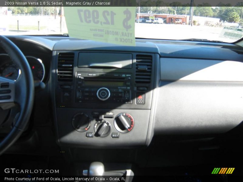 Magnetic Gray / Charcoal 2009 Nissan Versa 1.8 SL Sedan