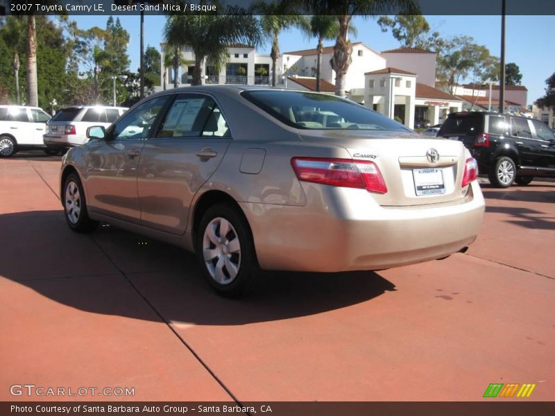 Desert Sand Mica / Bisque 2007 Toyota Camry LE