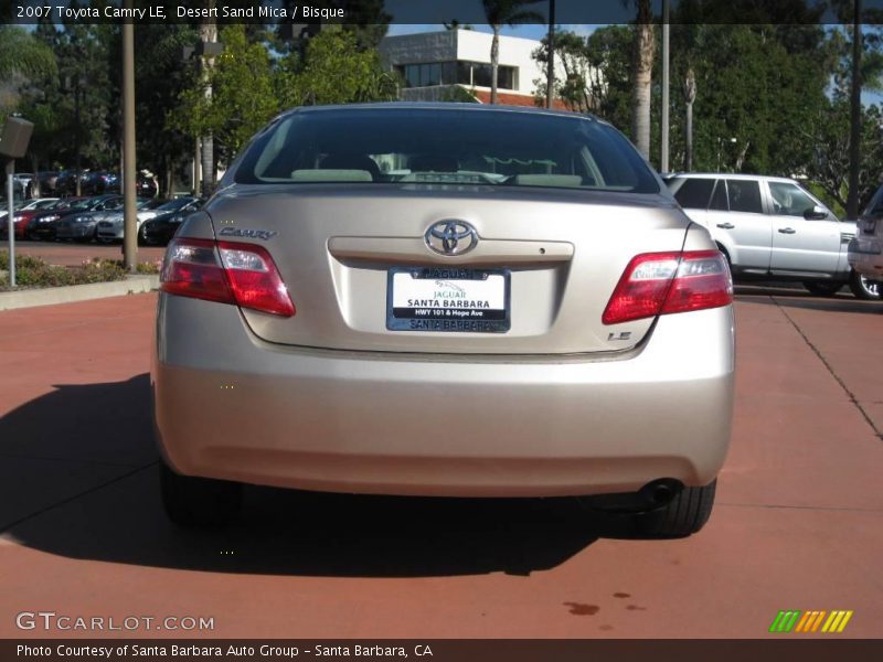 Desert Sand Mica / Bisque 2007 Toyota Camry LE