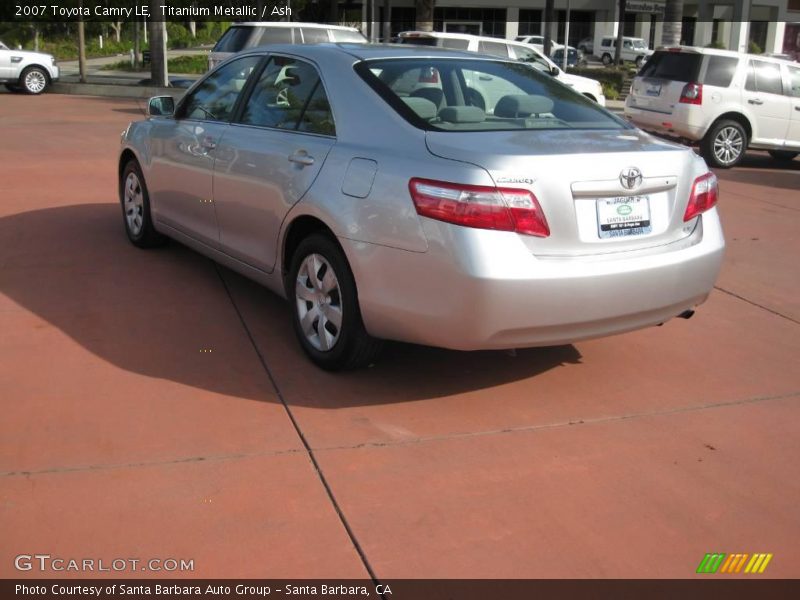 Titanium Metallic / Ash 2007 Toyota Camry LE